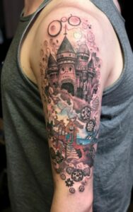 Howls Moving Castle Tattoos 14