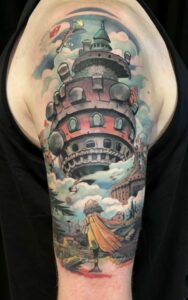 Howls Moving Castle Tattoos 15