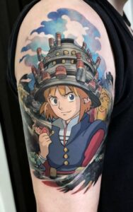 Howls Moving Castle Tattoos 4