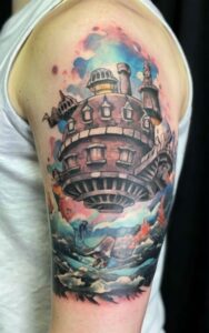 Howls Moving Castle Tattoos 8