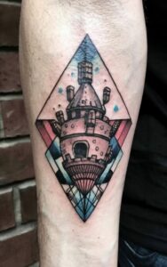 Howls Moving Castle Tattoos 9