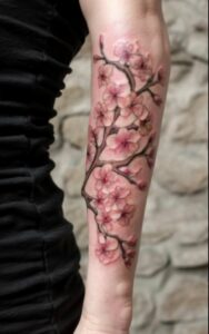 Cherry Blossom Tattoo 12