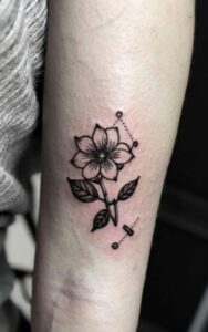 Jasmine Flower Tattoo 13