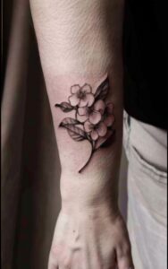 Jasmine Flower Tattoo 16