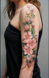 Jasmine Flower Tattoo 4