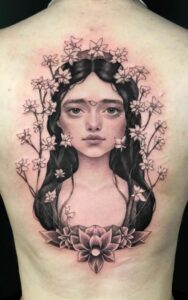 Jasmine Flower Tattoo 7