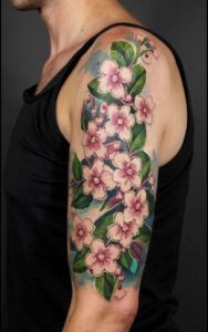 Jasmine Flower Tattoo 9