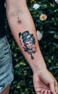 lady luck tattoo 1