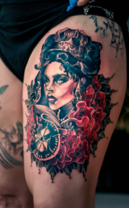 lady luck tattoo 10