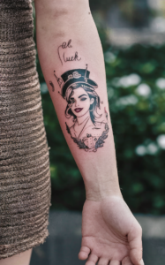 lady luck tattoo 11