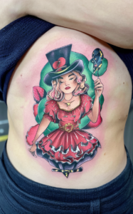 lady luck tattoo 7