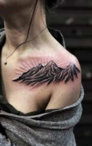 mountain tattoo 1