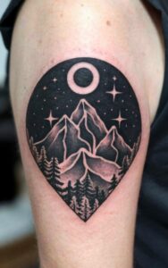 mountain tattoo 10