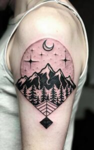 mountain tattoo 17