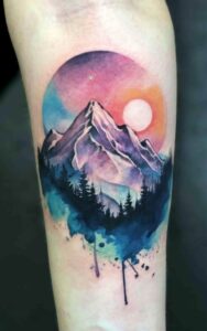 mountain tattoo 18