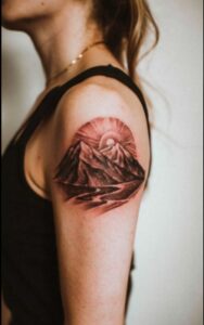 mountain tattoo 2