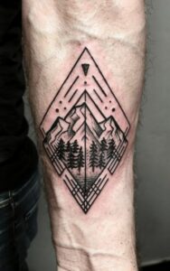 mountain tattoo 5