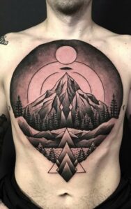 mountain tattoo 9