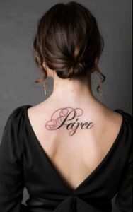 Names On Neck Tattoo 1