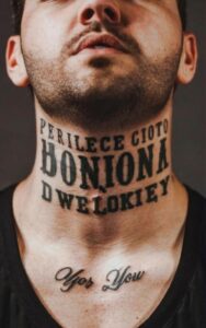 Names On Neck Tattoo 17