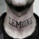 Names On neck Tattoo Cover