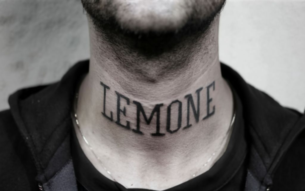 Names On neck Tattoo Cover