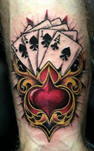 Playing Cards Tattoos 2