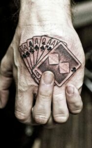 Playing Cards Tattoos 21