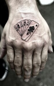 Playing Cards Tattoos 22