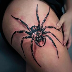 Black Widow Tattoos 11