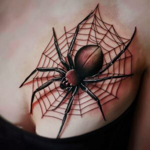 Black Widow Tattoos 12