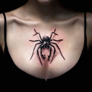 Black Widow Tattoos 15