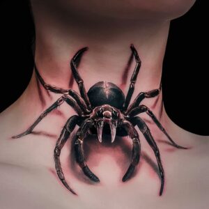 Black Widow Tattoos 17