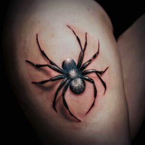 Black Widow Tattoos 18