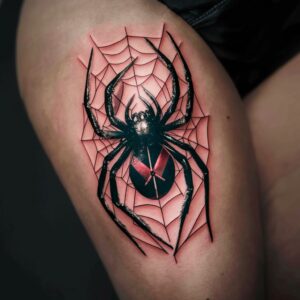 Black Widow Tattoos 4