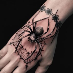 Black Widow Tattoos 5