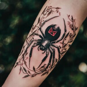 Black Widow Tattoos 7