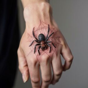 Black Widow Tattoos 9