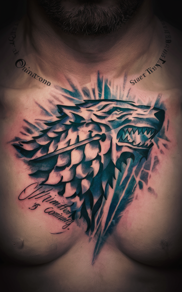 game of thrones tattoo dragon