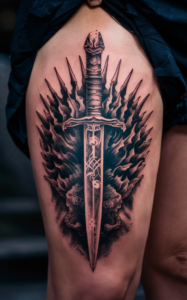 Game of thrones tattoo sleeve