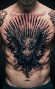 game of thrones tattoo dragon