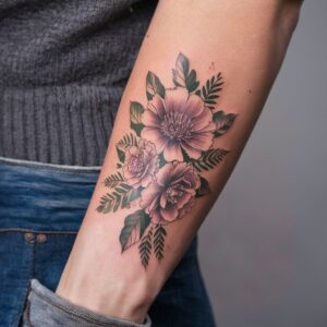 June Birth Flower Tattoos 1