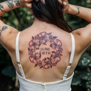 June Birth Flower Tattoos 14