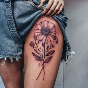 June Birth Flower Tattoos 6