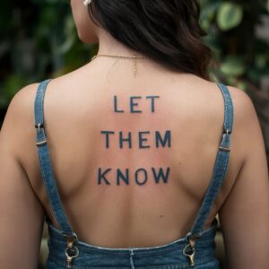 “Let Them Know” Tattoos 10