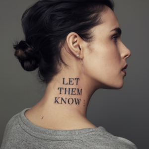 “Let Them Know” Tattoos 15