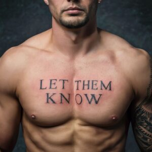 “Let Them Know” Tattoos 17