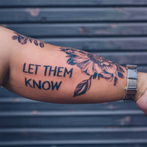 “Let Them Know” Tattoos 2