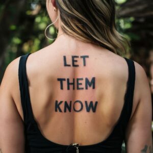 “Let Them Know” Tattoos 4