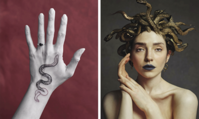 Medusa tattoo for female